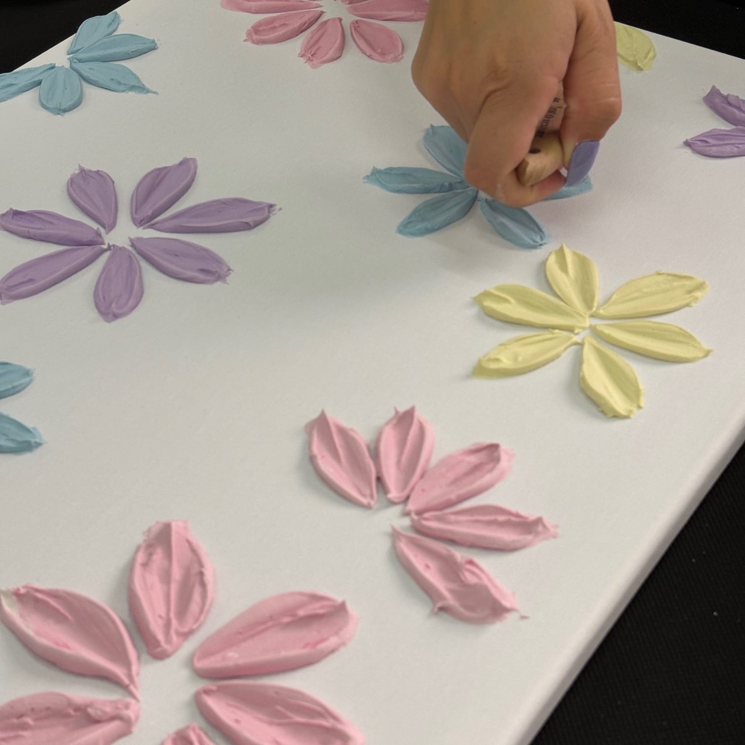 Textured Art Workshop Heidelberg: Strukturbilder gestalten