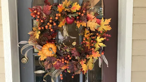 Herbstkranz aus Naturmaterialien: Workshop in Wipperfürth