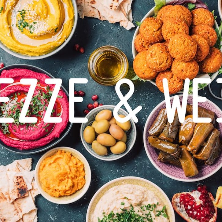 Mezze & Wein in München - feine Bio Weine und Mezze von Levante