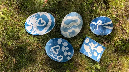 Cyanotypie Set: Blaudrucke einfach selbst gestalten
