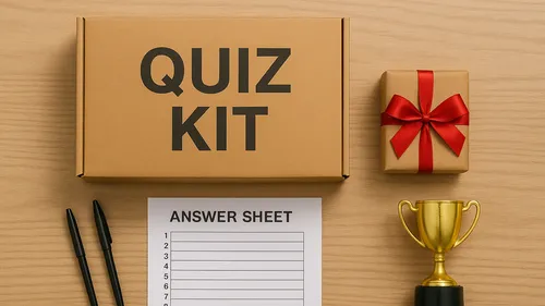 Quiz-Kit für Gruppen: Veranstalte deinen eigenen Quizabend