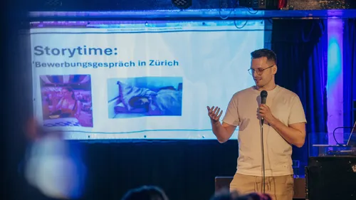 Over 30 dating event in Cologne: pitching instead of swiping
