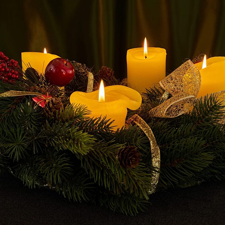 Adventskranz selber binden: Workshop in Rostock