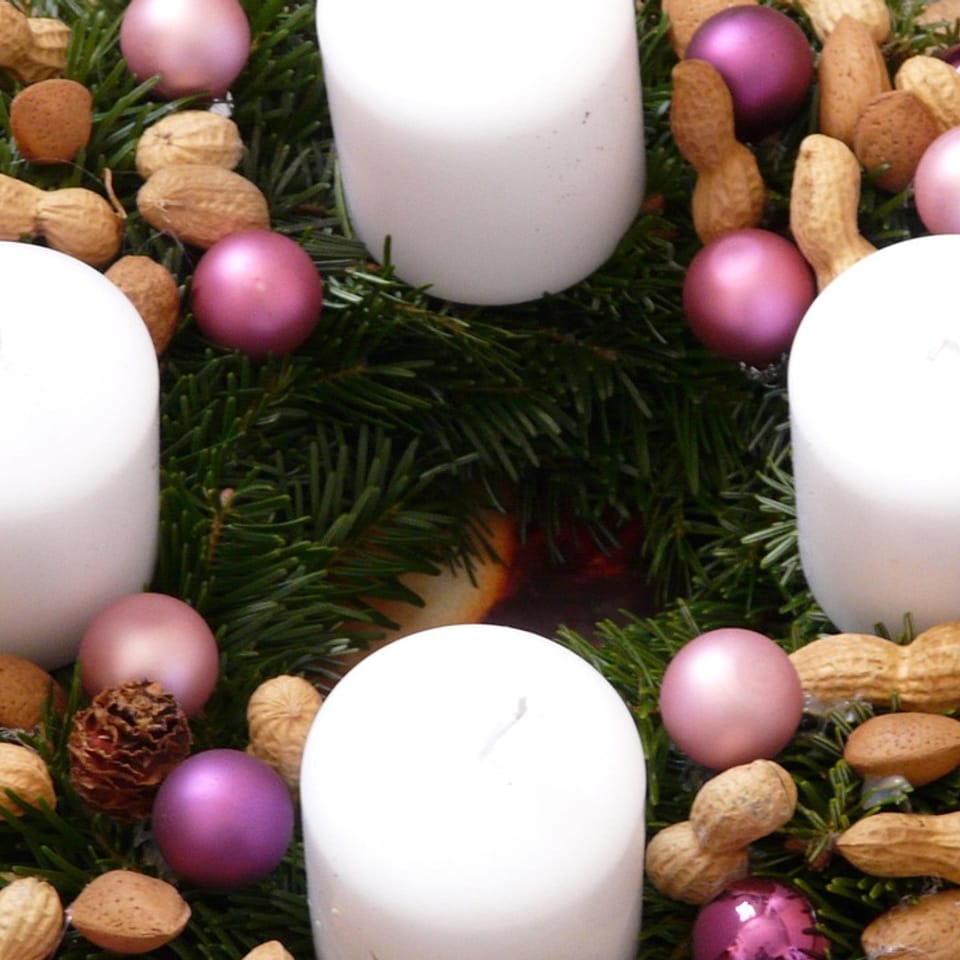 Adventskranz selber binden: Workshop in Saarbrücken